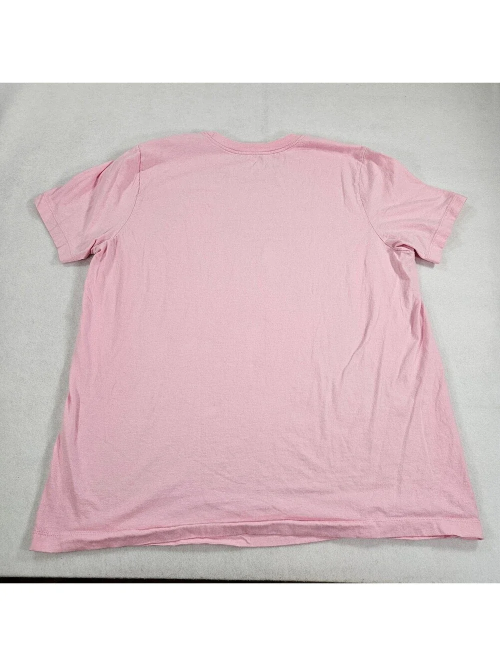 Nike Women's XL Pink Just Do It Graphic T Shirt Short Sleeve Cotton Casual Tee